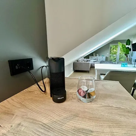 Luxuswohnung, Airport-messe Fusslaeufig Erreichbar 1 Appartement *